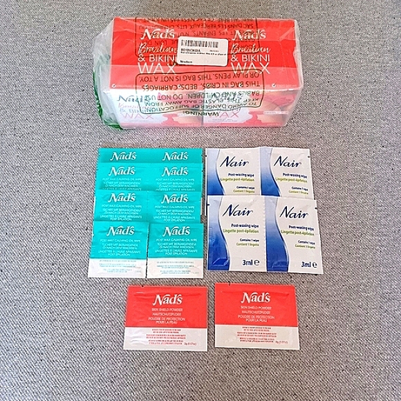 New Nads Brazilian Bikini Wax Kit Sets - Picture 2 of 4